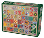 50 States Quilt Blocks – 1000 Piece Jigsaw Puzzle (Cobble Hill)