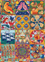 Twelve Days of Christmas Quilt – 1000 Piece Jigsaw Puzzle (Cobble Hill)