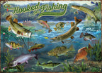 Hooked on Fishing – 1000 Piece Jigsaw Puzzle (Cobble Hill)