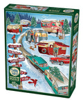 Christmas Campers – 1000 Piece Jigsaw Puzzle (Cobble Hill)