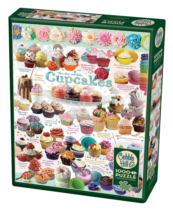 Cobble Hill - Cupcake Time - 1000 Piece Jigsaw Puzzle