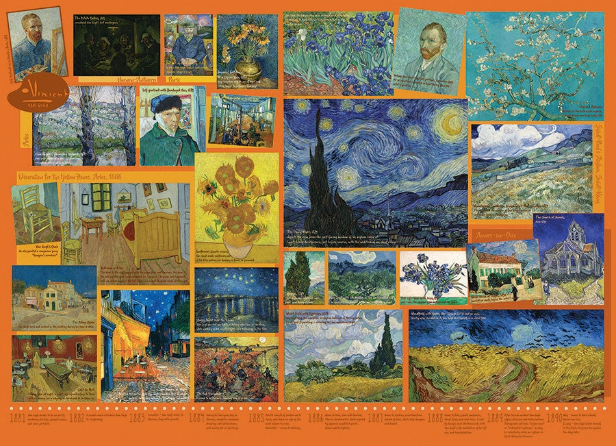 1000 Piece Jigsaw Puzzle by Van Gogh – (Cobble Hill)