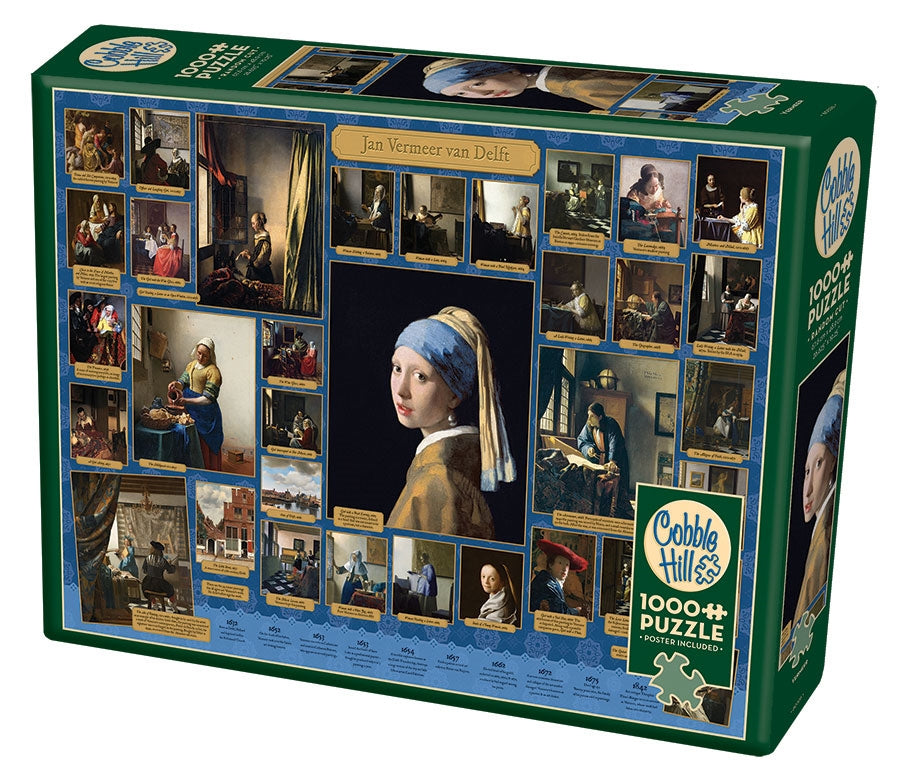 Vermeer by Cobble Hill – 1000 Piece Jigsaw Puzzle (Cobble Hill)