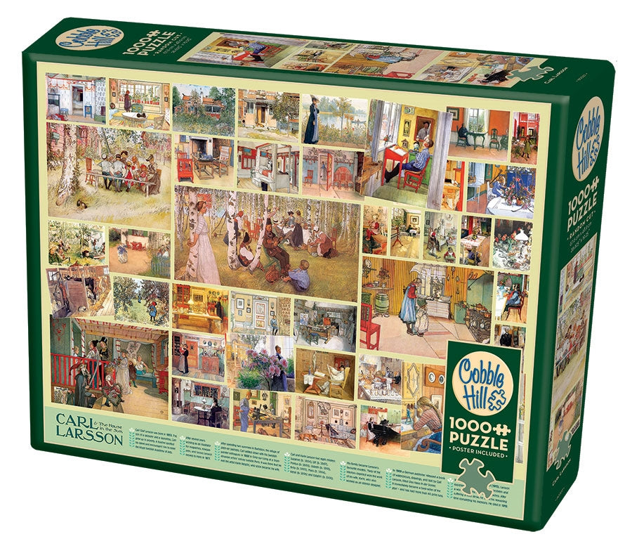 Cobble Hill - Carl Larsson - 1000 Piece Jigsaw Puzzle