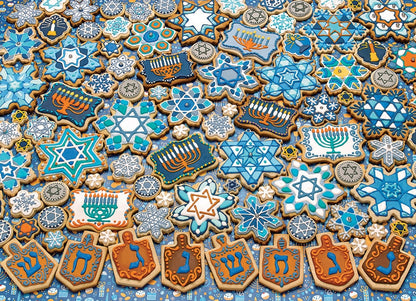 Cobble Hill - Hanukkah Cookies - 1000 Piece Jigsaw Puzzle
