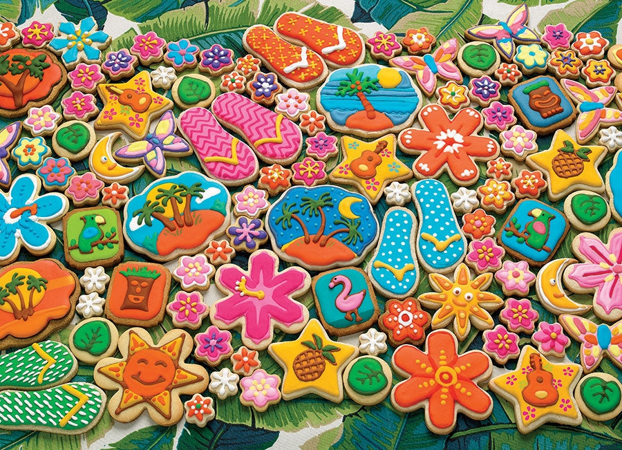 Tropical Cookies – 1000 Piece Jigsaw Puzzle (Cobble Hill)