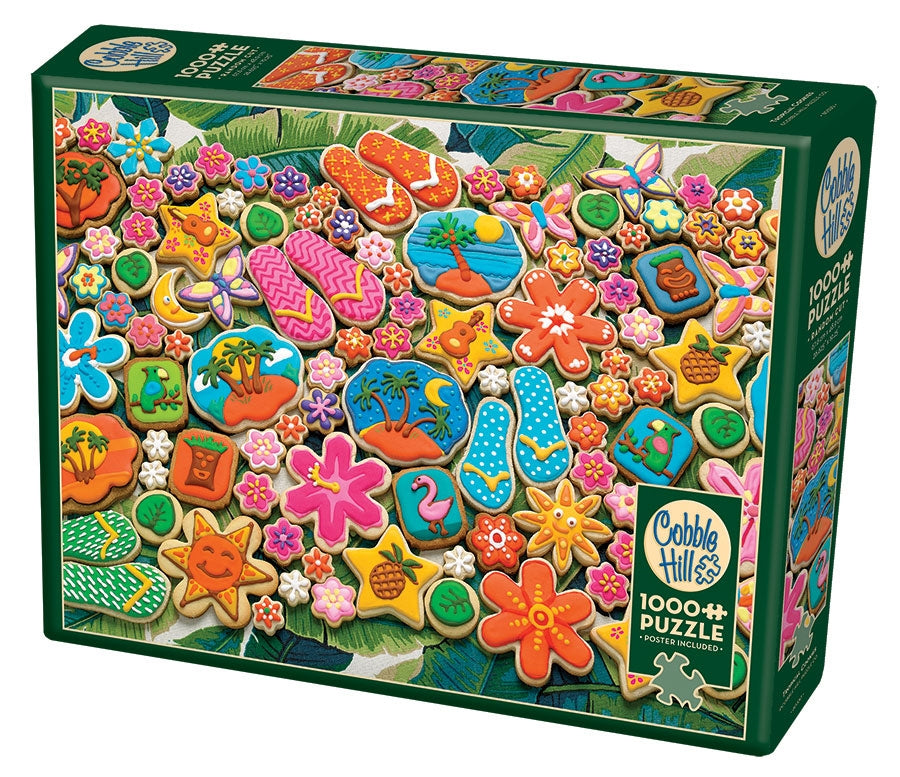 Tropical Cookies – 1000 Piece Jigsaw Puzzle (Cobble Hill)