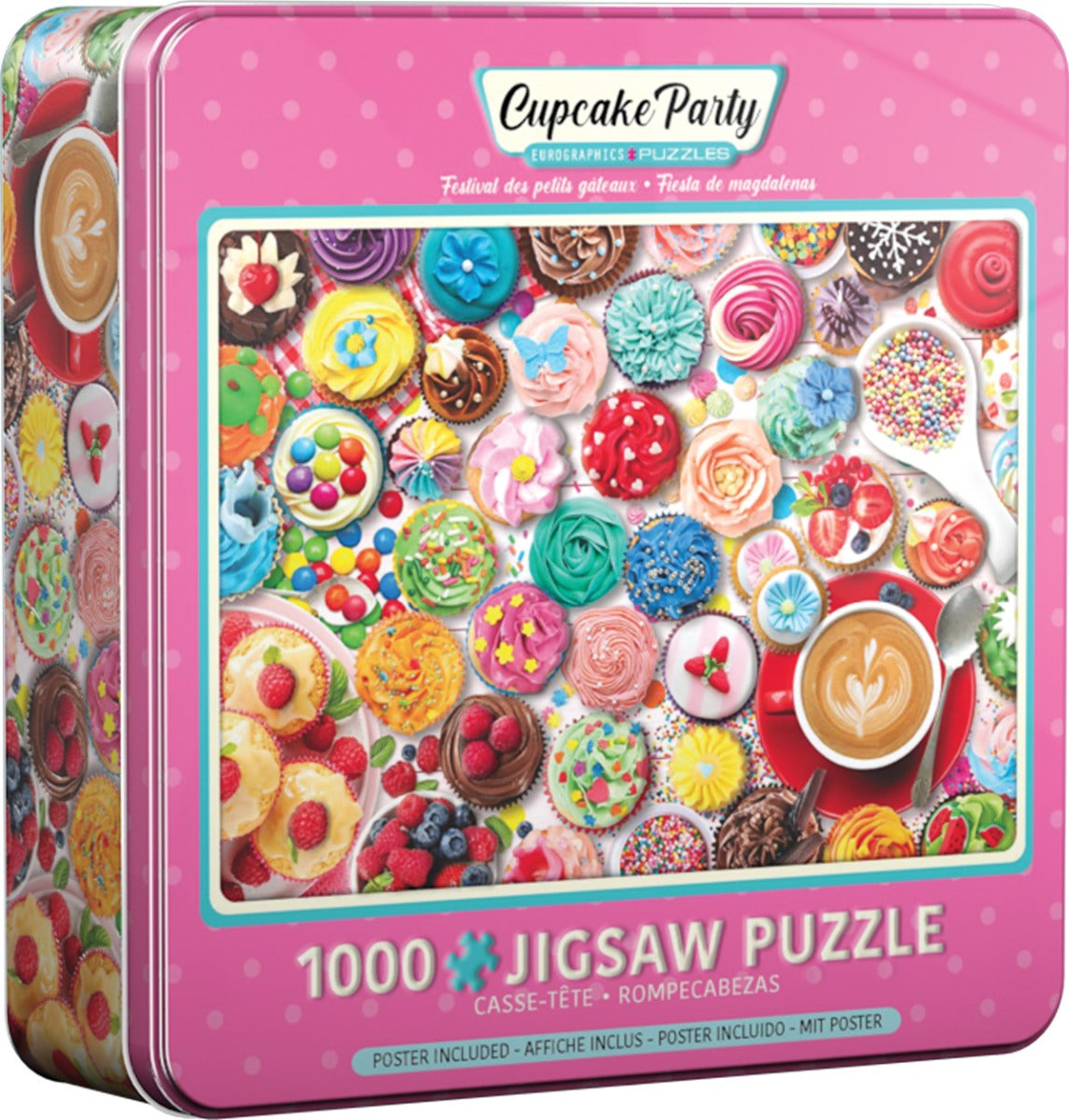 Cupcake Party – 1000 Piece Jigsaw Puzzle (Eurographics)