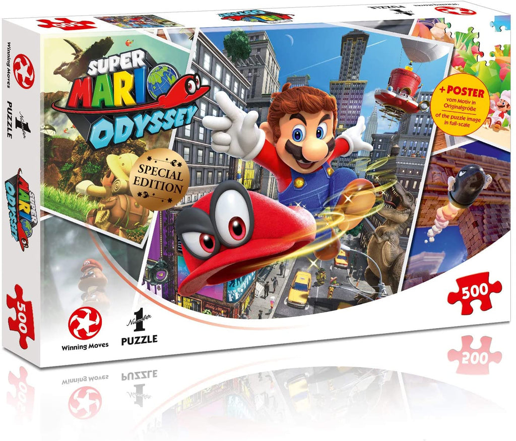 Super Mario Odyssey – 500 Piece Jigsaw Puzzle (Winning Moves)