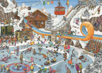 Winter Games by Jan Van Haasteren – 1000 Piece Jigsaw Puzzle (Jan Van Haasteren)