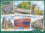Greetings From Scotland – 1000 Piece Jigsaw Puzzle (Falcon De Luxe)