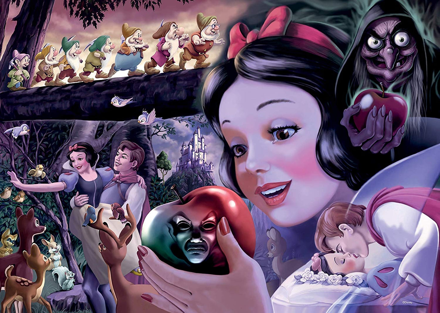 Ravensburger - Disney Princess Heroines No.1 - Snow White - 1000 Piece Jigsaw Puzzle