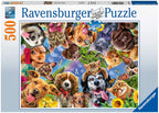 Animal Selfies – 500 Piece Jigsaw Puzzle (Ravensburger)