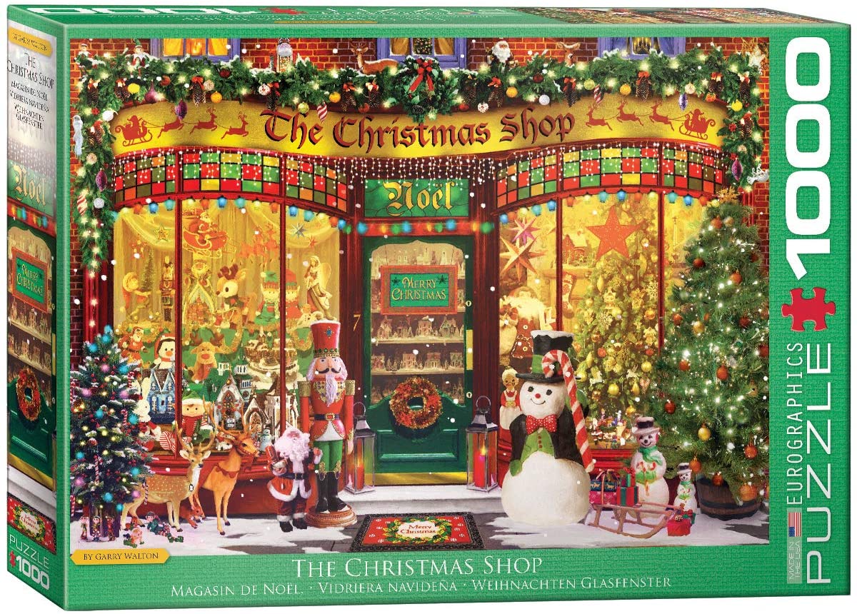 Eurographics - The Christmas Shop by G.Wal - 1000 Piece Jigsaw Puzzle