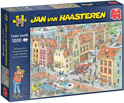 Jan Van Haasteren - The Missing Piece - 1000 Piece Jigsaw Puzzle