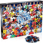 World Football Stars – 1000 Piece Jigsaw Puzzle (World) - Image 3