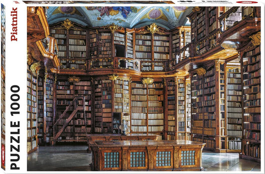 Piatnik - Library Monastery at St Florian - 1000 Piece Jigsaw Puzzle