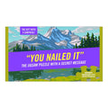 You Nailed It by Knock Knock – Message Piece Jigsaw Puzzle (Galison)