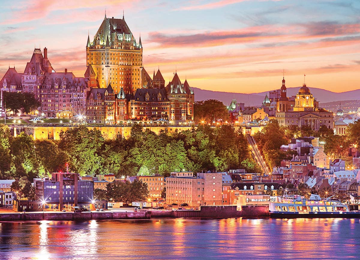 Le Vieux Québec – 1000 Piece Jigsaw Puzzle (Eurographics)