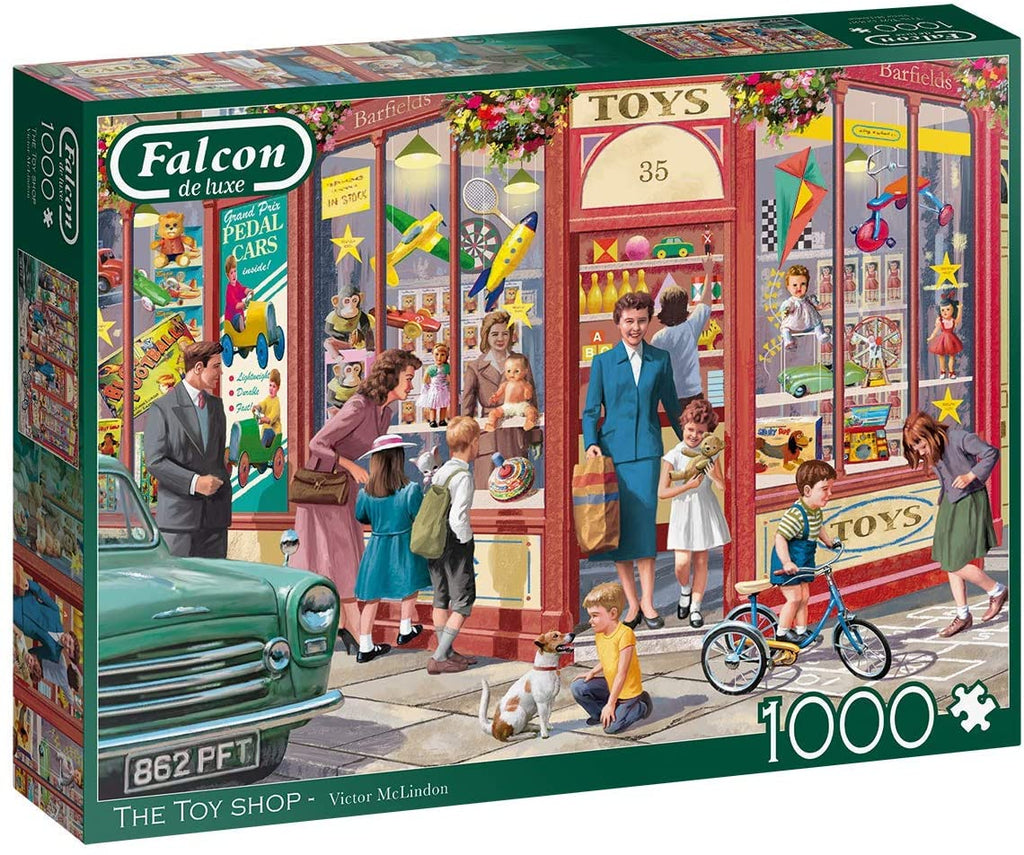 The Toy Shop – 1000 Piece Jigsaw Puzzle (Falcon De Luxe)
