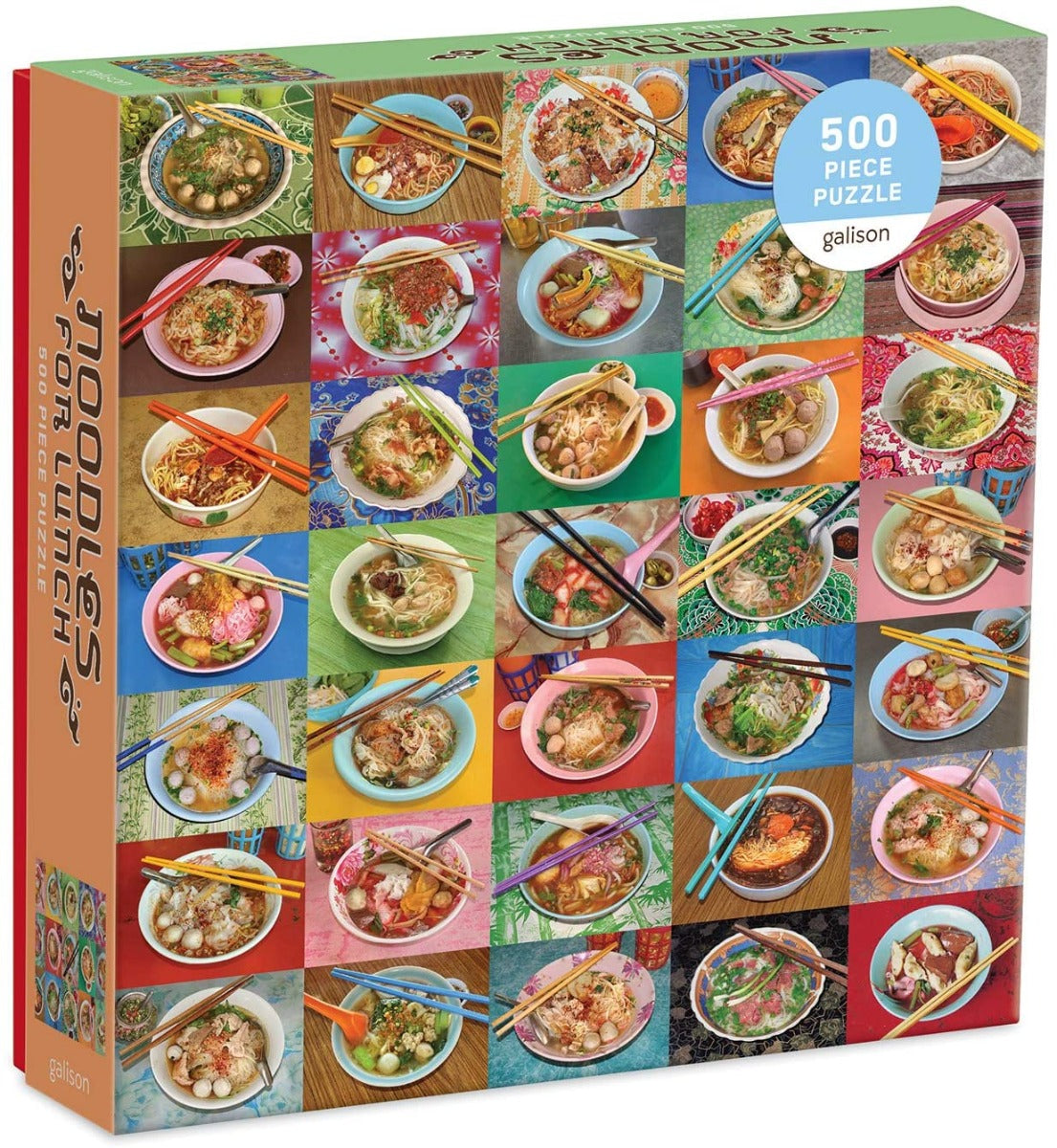 Noodles for Lunch – 500 Piece Jigsaw Puzzle (Galison)
