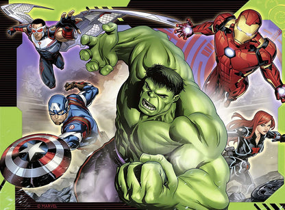 Ravensburger - Avengers Assemble 4 in a Box  -  12, 16, 20, 24 Piece Jigsaw Puzzles