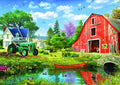 The Red Barn – 1000 Piece Jigsaw Puzzle (Eurographics)