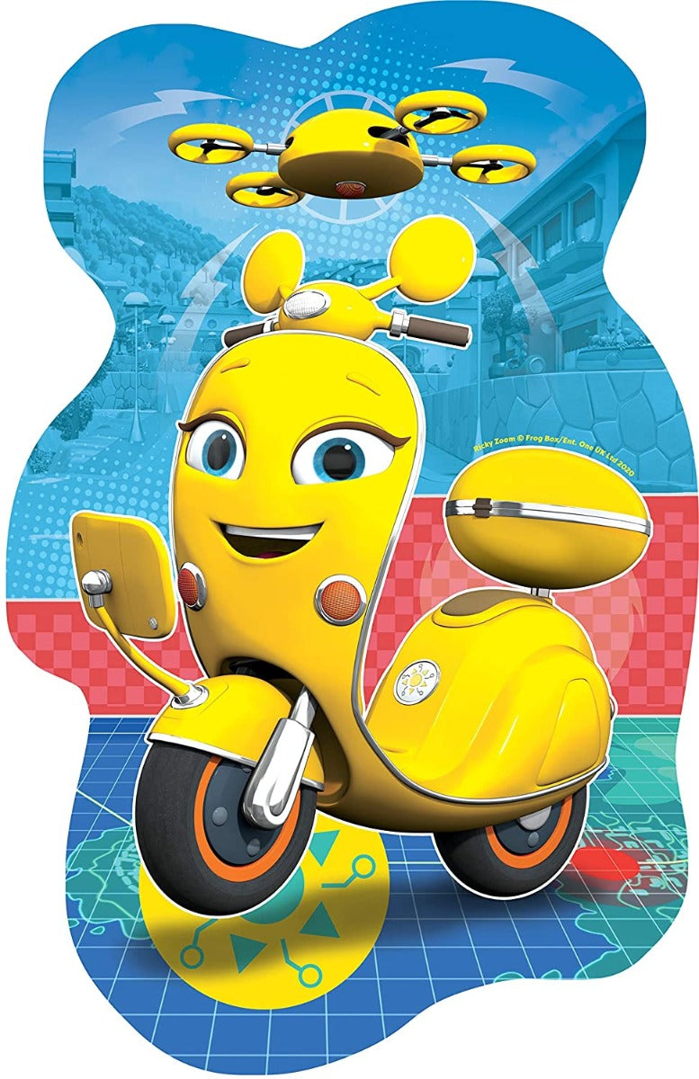 Ravensburger 3055 Ricky Zoom 4 Large Shaped Jigsaw Puzzles (10, 12, 14, 16 Piece) - Image 4