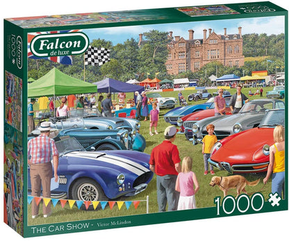 Falcon De Luxe - The Car Show - 1000 Piece Jigsaw