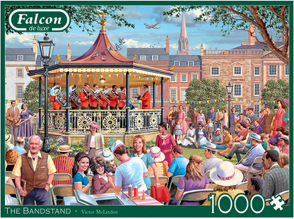 Falcon De Luxe - The Bandstand - 1000 Piece Jigsaw Puzzle