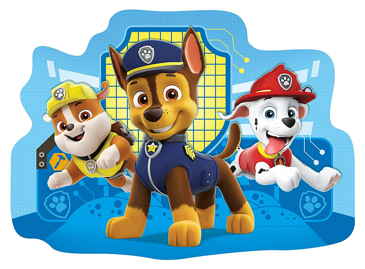 Ravensburger 3028 Paw Patrol 4 Large Shaped Jigsaw Puzzles (10,12,14,16 piece)