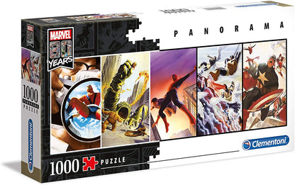Clementoni - Marvel 80 Years - 1000 Piece Panorama Jigsaw Puzzle