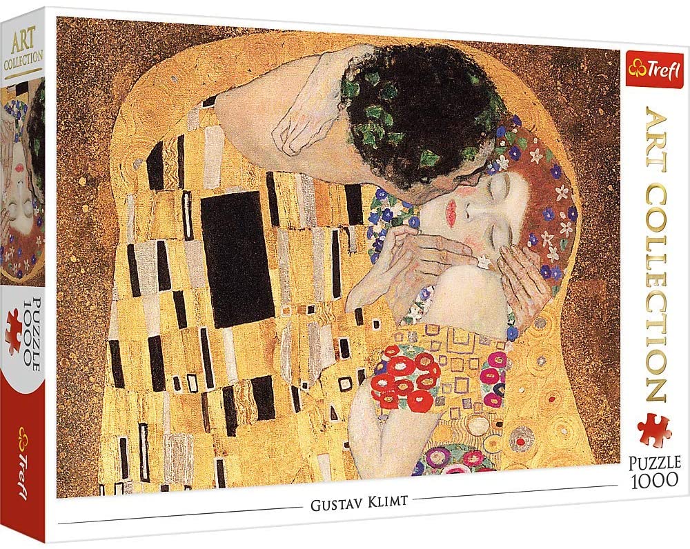 The Kiss by Gustav Klimt – 1000 Piece Jigsaw Puzzle (Trefl)