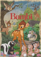 Bambi Movie Poster – 1000 Piece Jigsaw Puzzle (Jumbo)