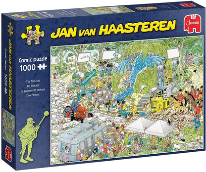 Jan Van Haasteren - The Film Set - 1000 Piece Jigsaw Puzzles