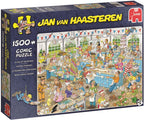 Clash of The Bakers by Jan Van Haasteren – 1500 Piece Jigsaw Puzzle (Jan Van Haasteren)