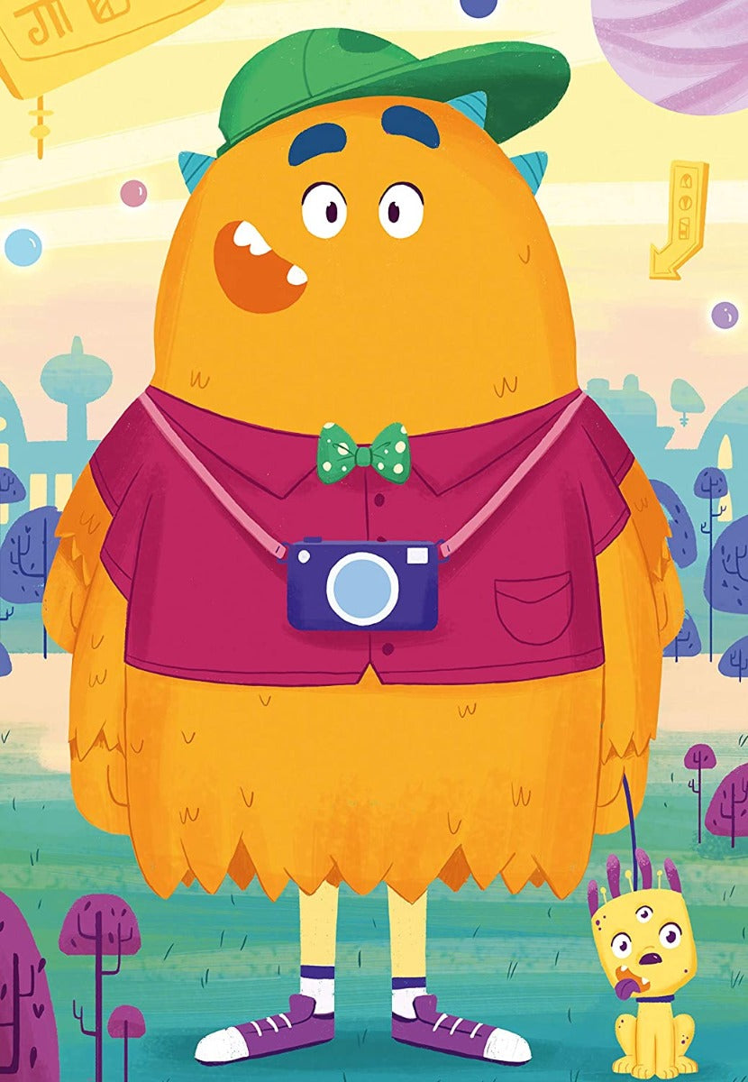 Monsters Mix & Match – 3 x 24 Piece Jigsaw Puzzle (Ravensburger)