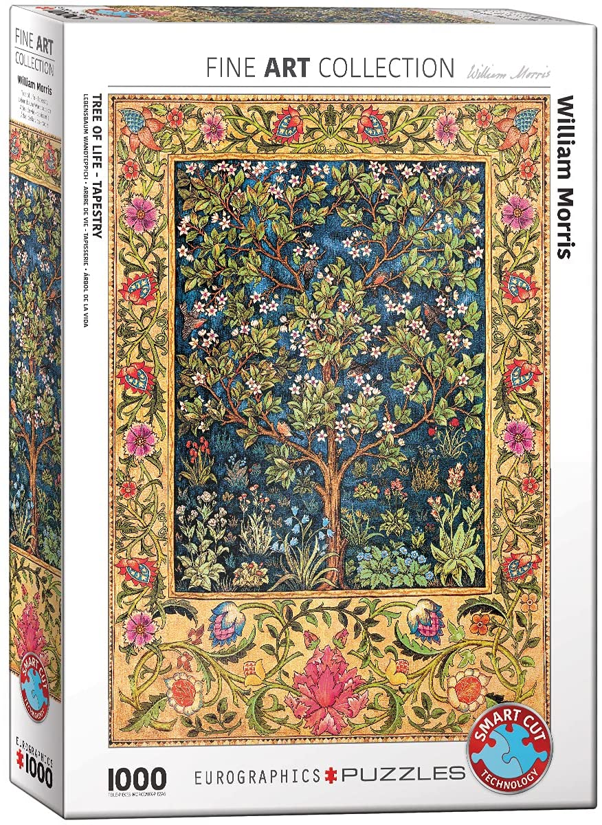 Tree of Life Tapestry – 1000 Piece Jigsaw Puzzle (Eurographics)