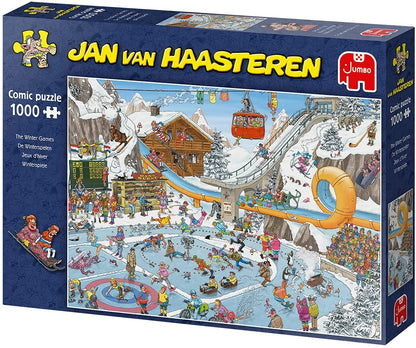 Jan Van Haasteren - Winter Games - 1000 Piece Jigsaw Puzzle