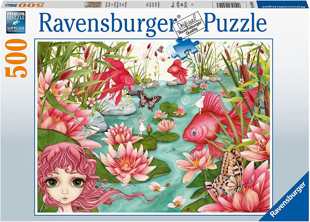 Minu's Pond Daydreams – 500 Piece Jigsaw Puzzle (Ravensburger)