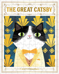Galison - The Great Catsby Bookish Cats - 100 Piece Jigsaw Puzzle
