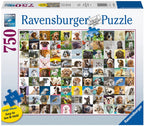 99 Lovable Dogs – 750 Piece Jigsaw Puzzle (Ravensburger)