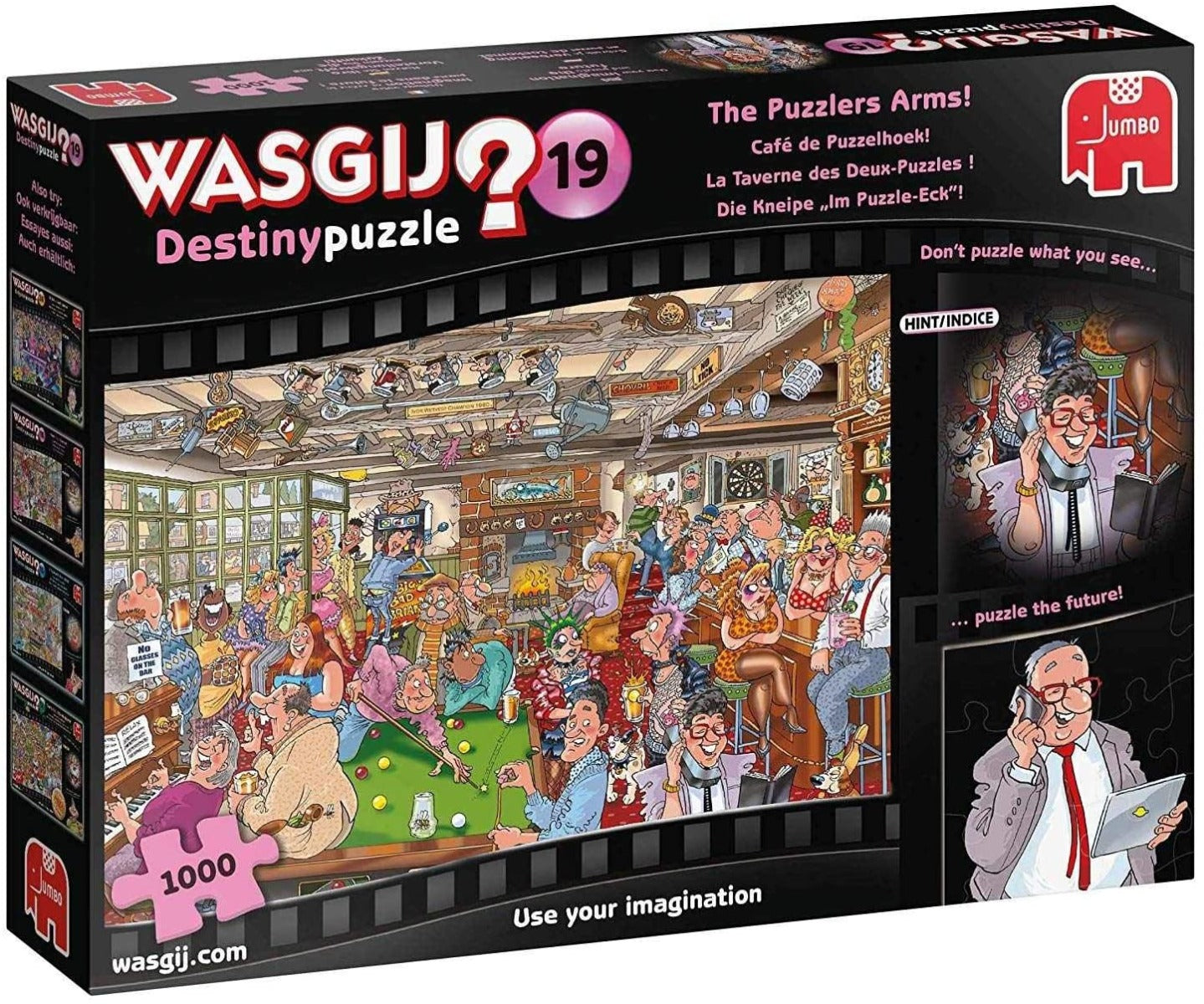 Wasgij Destiny 19: The Puzzlers Arms – 1000 Piece Jigsaw Puzzle (Wasgij)