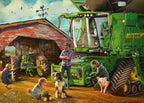 John Deere Then & Now – 1000 Piece Jigsaw Puzzle (Ravensburger)