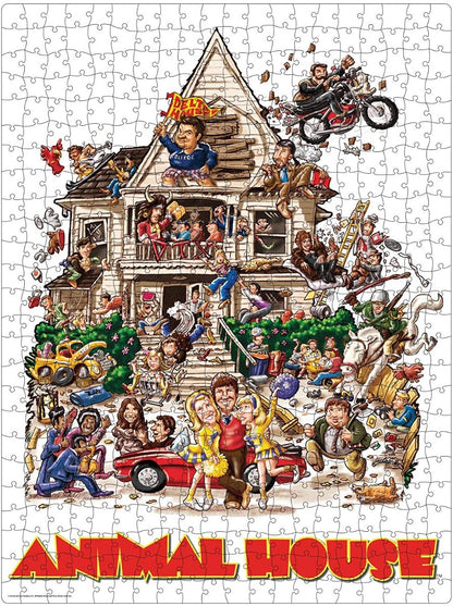 Cardinal Games - Blockbuster Video Puzzles - Animal House - 500 Piece Jigsaw Puzzle