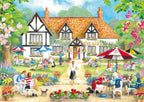 A Summer Evening At The Pub – 2 x 500 Piece Jigsaw Puzzles (Falcon De Luxe)