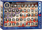 Presidents of the USA – 1000 Piece Jigsaw Puzzle (Eurographics)