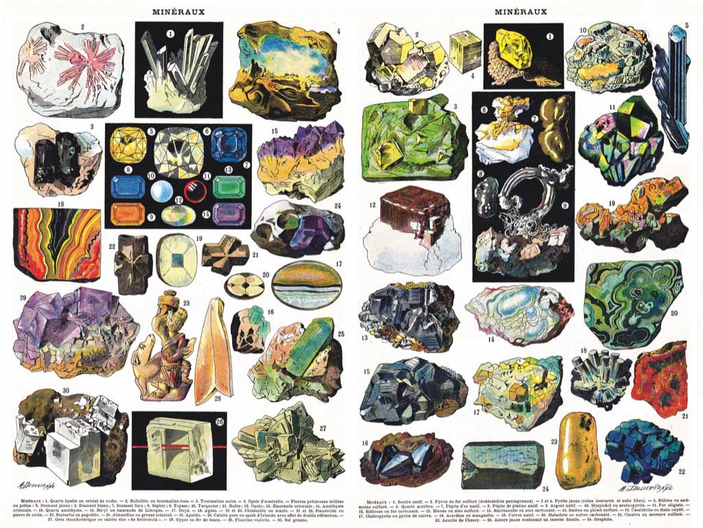 Minerals & Gems – 1000 Piece Jigsaw Puzzle (New York Puzzle Company)