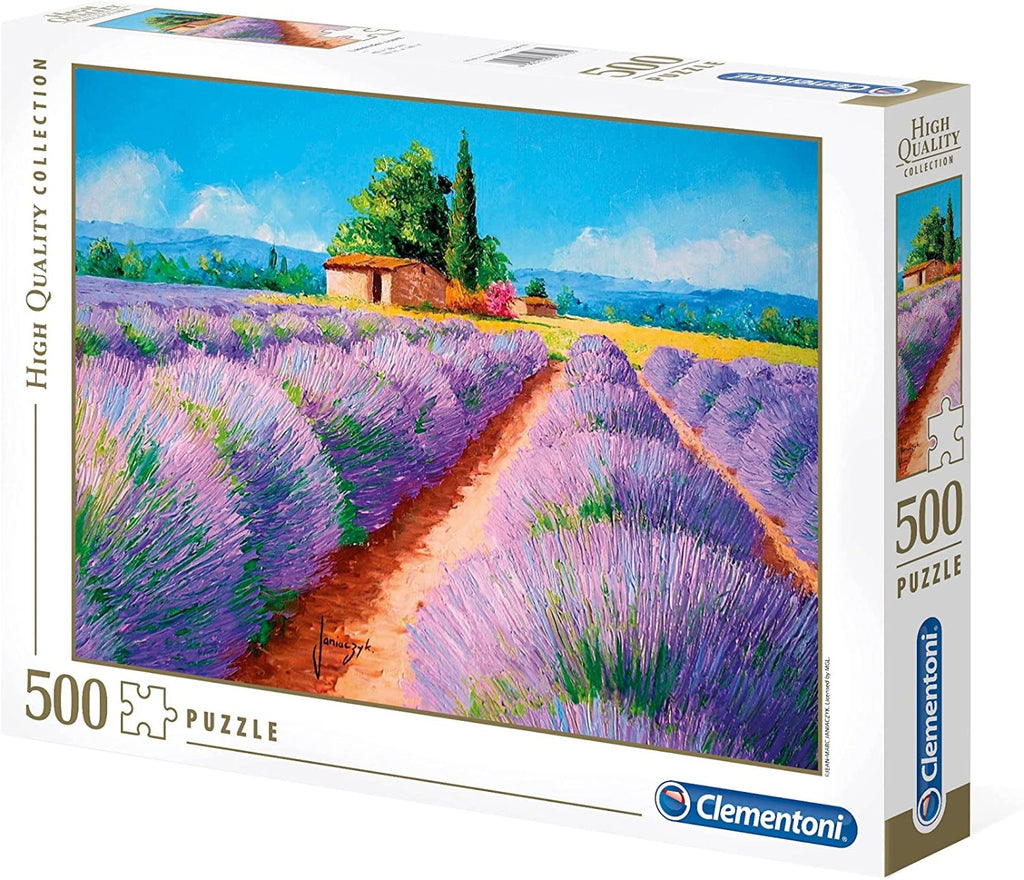 Lavender Scent – 500 Piece Jigsaw Puzzle (Clementoni)
