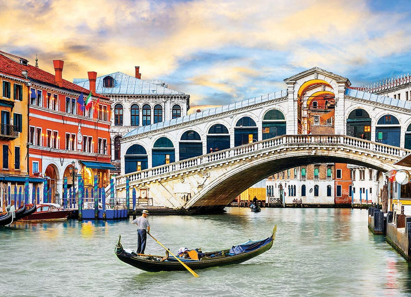 Venice Rialto Bridge – 1000 Piece Jigsaw Puzzle (Eurographics)